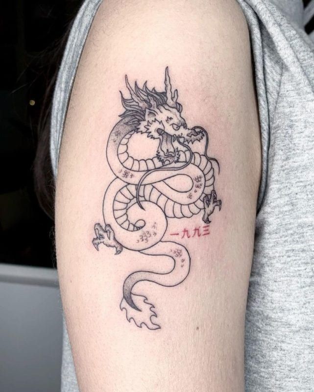 Tattoo dragon