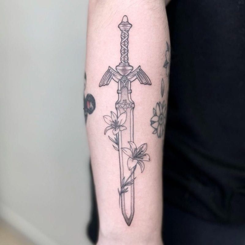 Tattoo espada Zelda