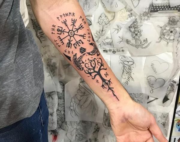 Todo lo que debes de saber de los tatuajes tradicionales nórdicos