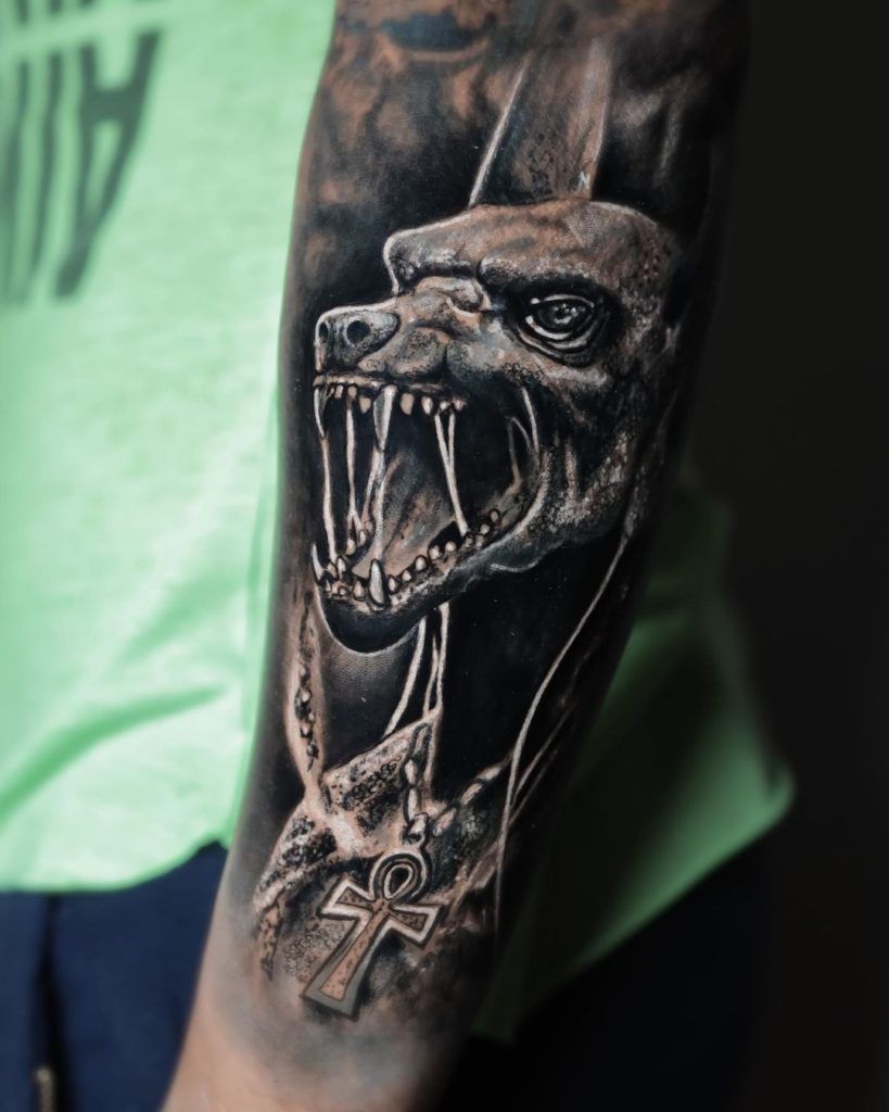 Tattoo Anubis