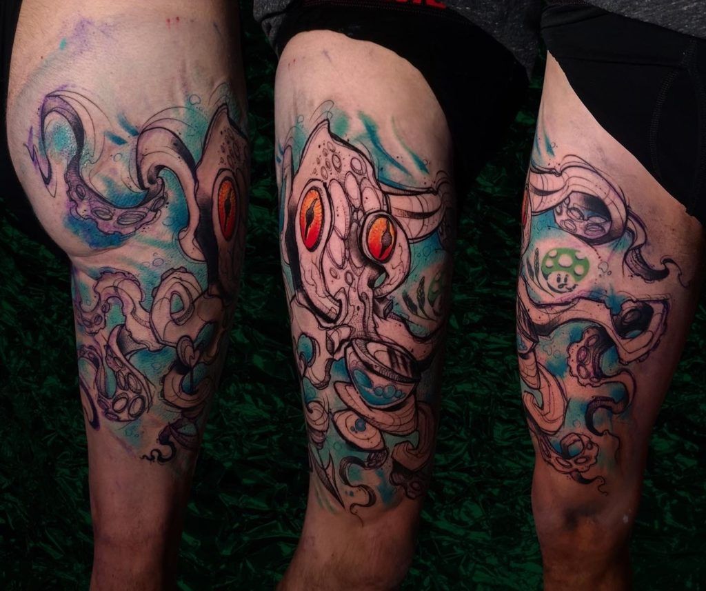 Tattoo pulpo Jonny Intro