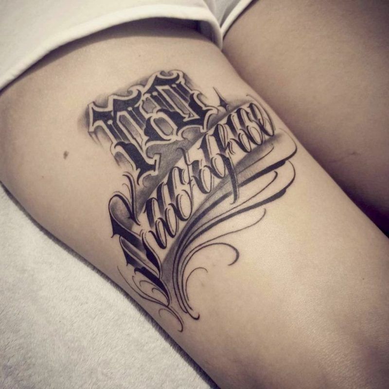 Tattoo Lettering