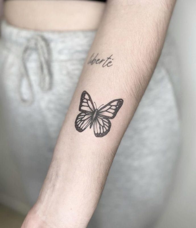 Tattoo mariposa