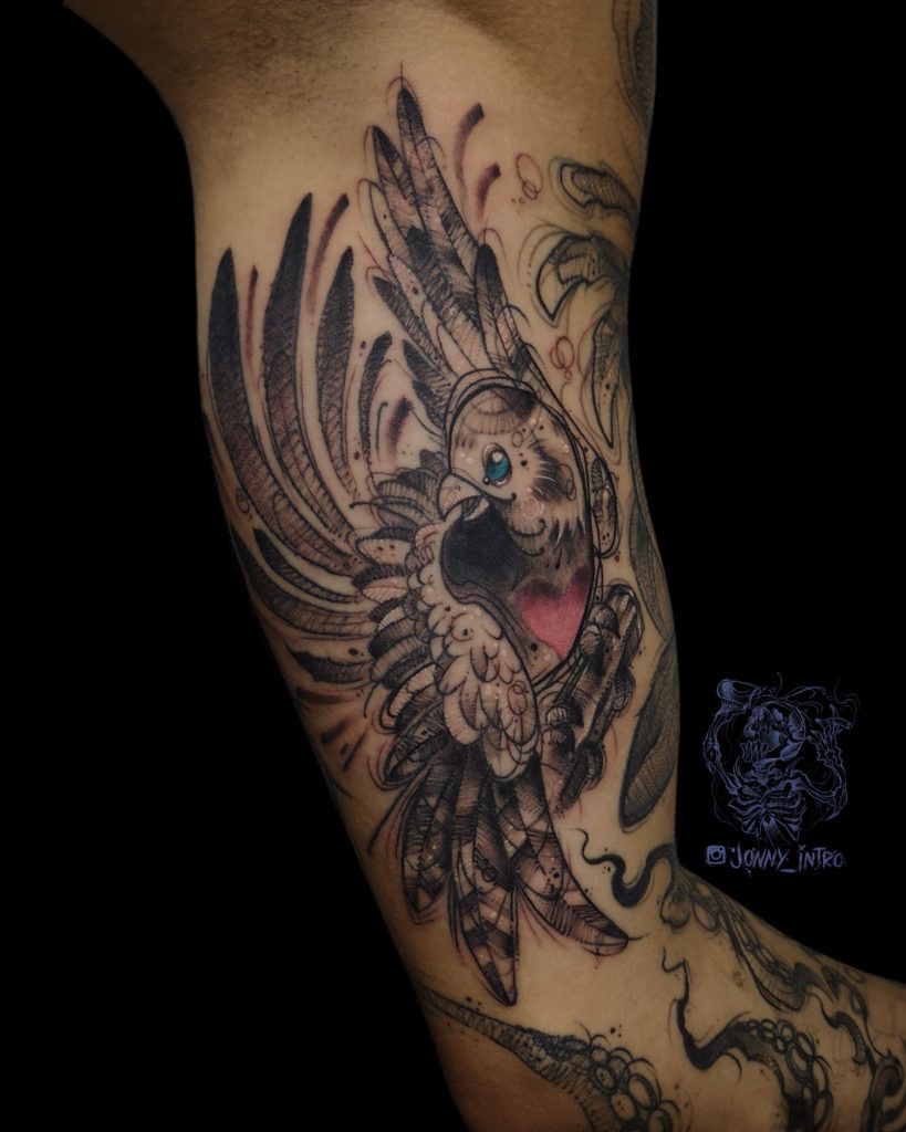 tattoo pájaro