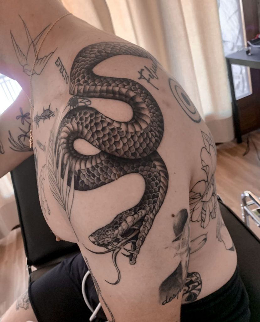 Tattoo serpiente