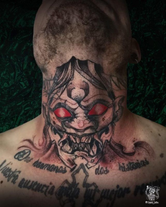 tattoo mascara hannya